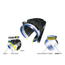 MICHELIN - W-END GUM-X COMP 27.5X2.80 FR - WILDENDFRGX COMP27.5X2.80 2