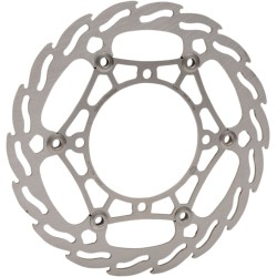 MOTO-MASTER - BRAKE DISC FLAME FLOAT FRONT - BRAKE ROTOR FLOATING FLAME FLAMED NATURAL 2