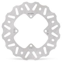 MOTO-MASTER - BRAKE DISC NITRO REAR - BRAKE ROTOR FIXED NITRO CONTOURED NATURAL