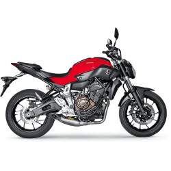 AKRAPOVIC - EXHAUST RAC SS/TI MT-07 - RACING LINE COMPLETE SYSTEM STAINLESS STEEL & TITANIUM