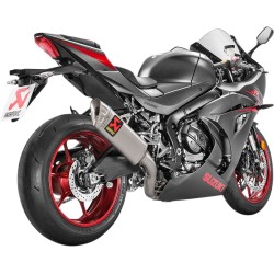 AKRAPOVIC - EXHAUST RAC TI GSX-R1000 17 - EXHAUST RACING LINE TITANIUM