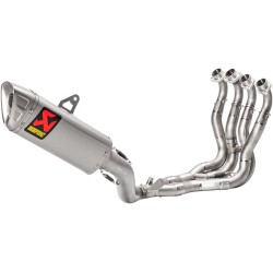 AKRAPOVIC - EXHAUST RAC TI GSX-R1000 17 - EXHAUST RACING LINE TITANIUM 2