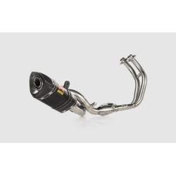 AKRAPOVIC - EXHAUST RAC CF MT-07 - RACING LINE COMPLETE EXHAUST SYSTEM SS/CF/CF