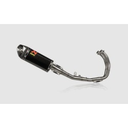 AKRAPOVIC - EXHAUST RAC CF R3/MT-03 - RACING LINE COMPLETE EXHAUST SYSTEM SS/CF/CF