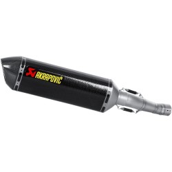 AKRAPOVIC - MUFFLER CF/CF GSXR6/7 - SLIP-ON LINE MUFFLER CARBON