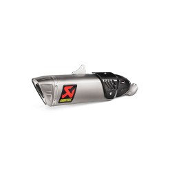 AKRAPOVIC - MUFFLER TI/CF CBR1000RR - SLIP-ON LINE MUFFLER TITANIUM