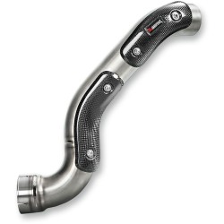 AKRAPOVIC - LINK PIPE TI HI RNINET SC - OPTIONAL LINK PIPE TITANIUM HIGH