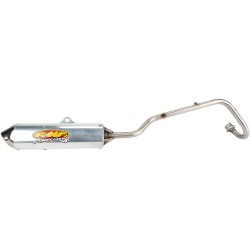 FMF - EXHAUST PC4 S/A CRF70 - POWERCORE 4 S/A & Hi-FLO HEADER SYSTEM HONDA
