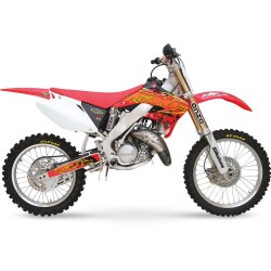 FMF - EXHAUST FAC FAT CR125 - FACTORY FATTY PIPE RAW STEEL 2