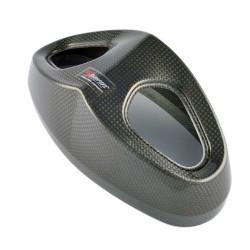 AKRAPOVIC - END CAP CF U4 TYPE 1 - END CAP SET CARBON EC38