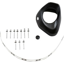 AKRAPOVIC - ENDCAP CF EC108 - END CAP SET CARBON