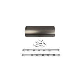 AKRAPOVIC - MUFFLER SLEEVE KIT TI R1 - MUFFLER SLEEVE REPAIR KIT TITANIUM GREY