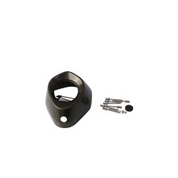 AKRAPOVIC - END CAP CF EC56 - END CAP SET CARBON BLACK
