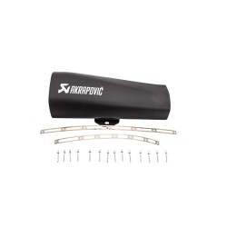 AKRAPOVIC - MUFFLER SLEEVE KIT - MUFFLER SLEEVE REPAIR KIT SS BLACK