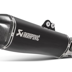 AKRAPOVIC - MUFFLER SLEEVE KIT - MUFFLER SLEEVE REPAIR KIT SS BLACK