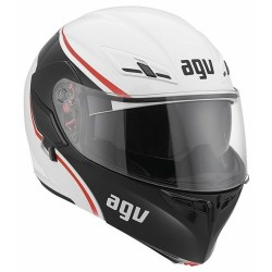 CASCO AGV MULTI COURSE - WHITE/RED