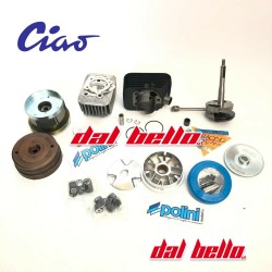 KIT PIAGGIO CIAO POLINI 65 CC VARIATORE POLINI ALBERO ANTICIPATO FRIZIONE 100