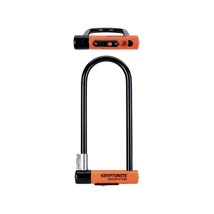 Lucchetto U-Lock EVOLUTION LS - nero arancio