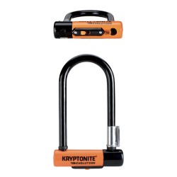 Lucchetto U-Lock MINI-9 - nero arancio