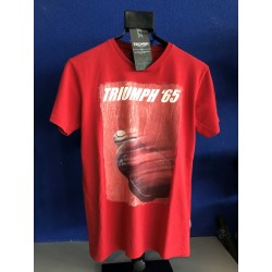 T-SHIRT ORIGINALE TRIUMPH POSTER 1965 - MTSS15059