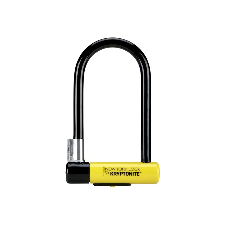 Lucchetto U-Lock NEW YORK STANDARD - nero giallo