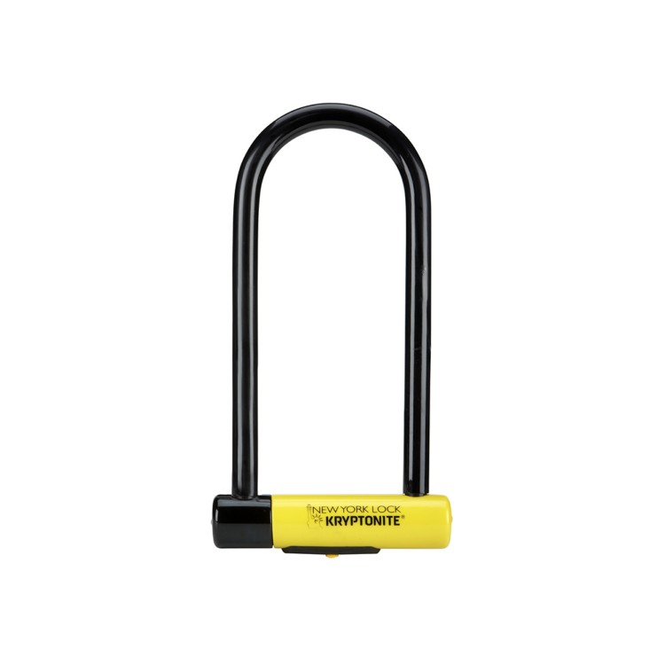 Lucchetto U-Lock NEW YORK LS - nero giallo