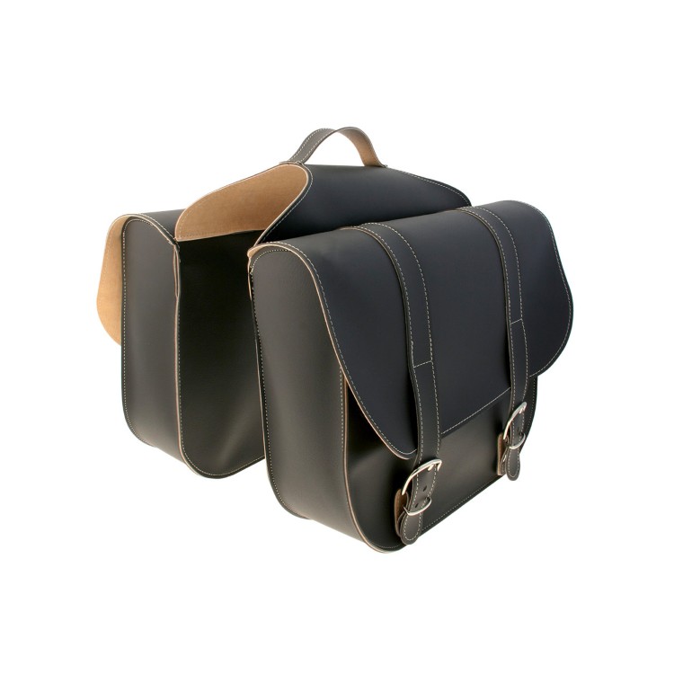 Borsa portapacchi BISACCIA ECOPELLE - nero
