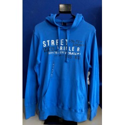 FELPA TRIUMPH STREET TEXT HOODIE MSWS12092