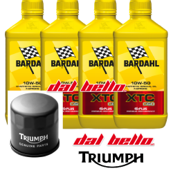 Kit Tagliando OlioBardahl XTC 10w50 Filtro Triumph STREET TWIN  TRUXTON