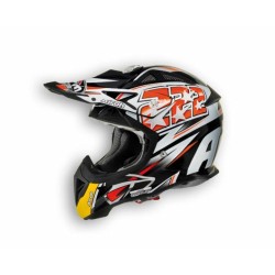 Casco cross AIROH Aviator 222 replica orange 