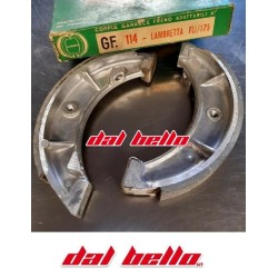 CEPPI FRENO GANASCE POSTERIORI LAMBRETTA FLI 175  ARMES 114 FORMA AZ124