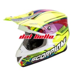 CASCO SCORPION VX-20 AIR GEO GIALLO TG. M
