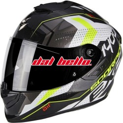 Casco integrale Scorpion exo 1400 Trika giallo