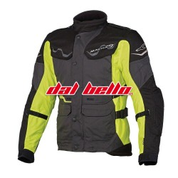 Giacca moto touring 3 strati MACNA Mountain wp3 riflettente