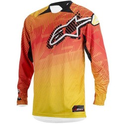 Maglia cross Alpinestars Charger arancione