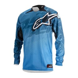 Maglia cross Alpinestars charger blu