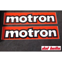 COPPIA ADESIVI STICKERS MOTRON  GL4 GTO SV3R
