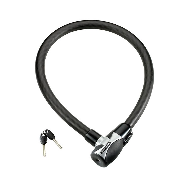Lucchetto cavo rinforzato HARDWIRE 2085 - nero