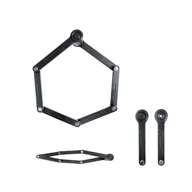 Lucchetto pieghevole KEEPER 510 - nero