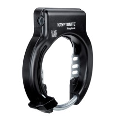 Lucchetto arco al telaio RING LOCK (montaggio diretto tramite viti) - nero