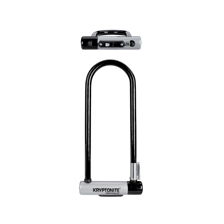 Lucchetto U-Lock KRYPTOLOK LS - nero argento