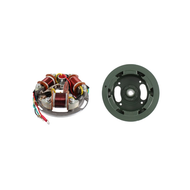 Statore e Volano completo RMS Classic Piaggio Vespa 6 Volt 150776-133503-71473-97709-56747