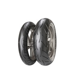 METZELER - SPORTEC M5 INTERACT 180/55 ZR - TIRE SPORTEC M5 INTERACT REAR 180/55 ZR 17 (73W) TL 2