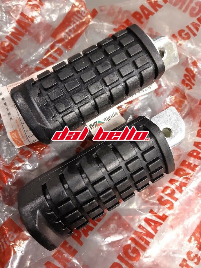 COPPIA-POGGIAPIEDI-PASSEGGERO-APRILIA-RX-RACING-50-03-06-MX-50-04-RX-283766593612