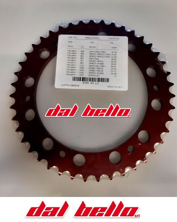 PBR-4392-CORONA-ERGAL-ROSSO-43-Z-P-530-TRIUMPH-DAYTONA-SPEED-TRIPLE-1050-284086805868